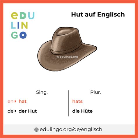 englisch hut|hut englisch deutsch.